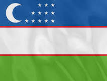 Узбекский флаг