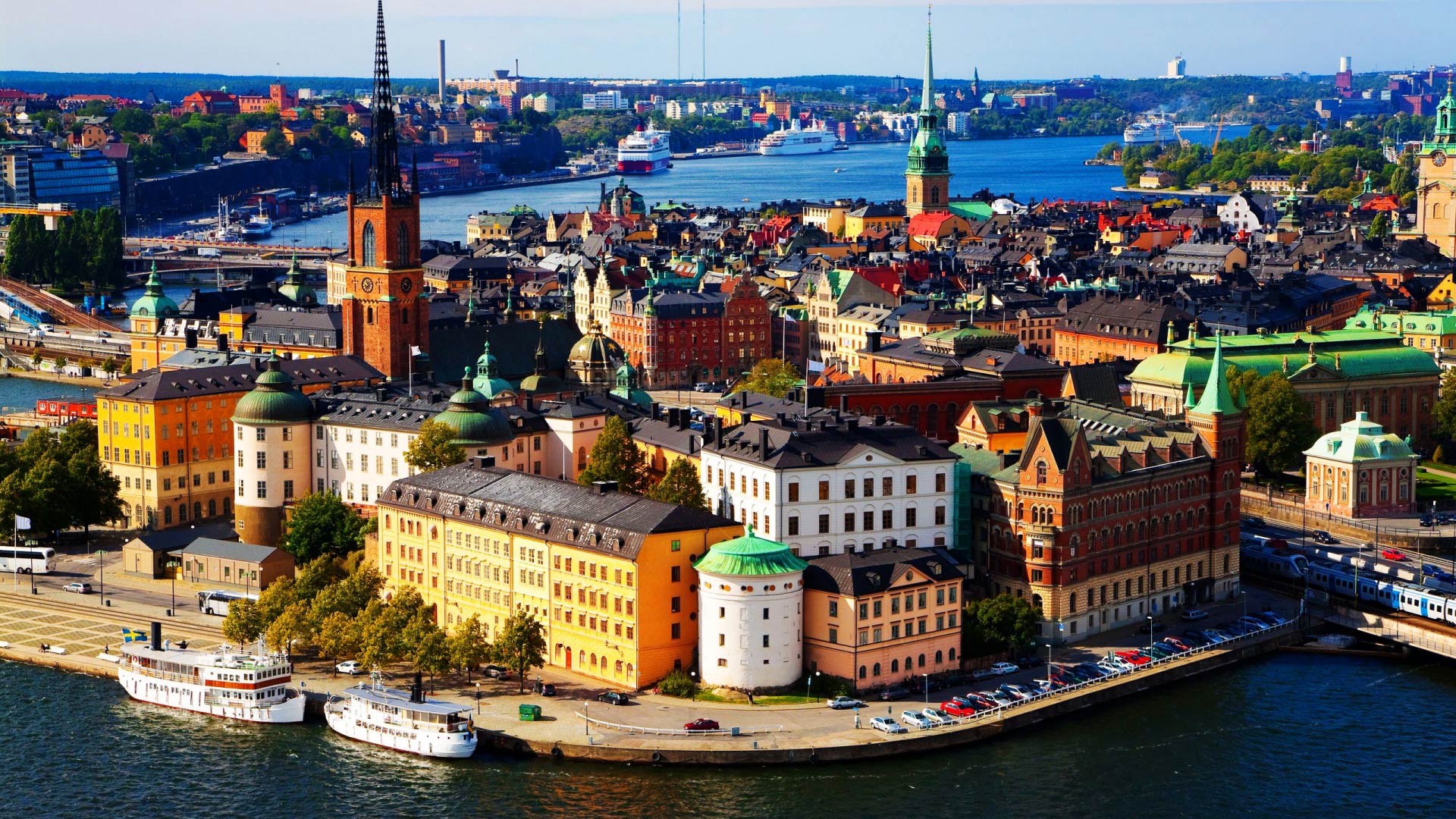 Главный город Швеции Стокгольм