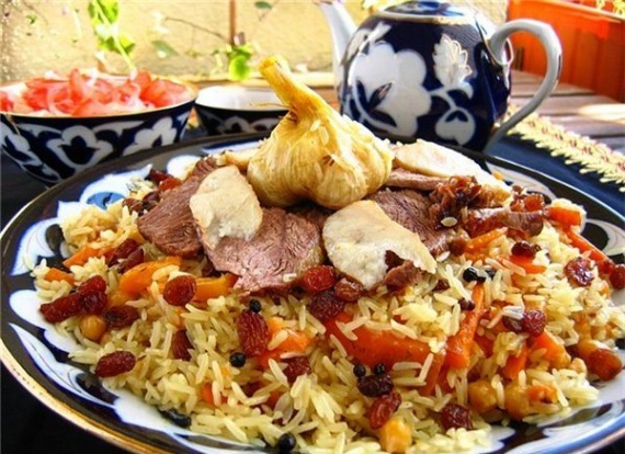 Узбекский плов кухня