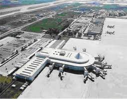 Large and modern international airport of Antalya