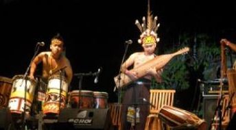 The festival of ethnic music of the rainforest