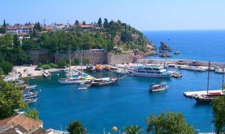 Kundu - a resort on the Mediterranean coast of Turkey